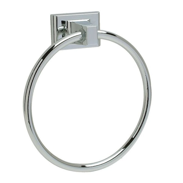 Pamex Campbell Collection Metal Towel Ring Bright Chrome Finish BC2CP30 - main